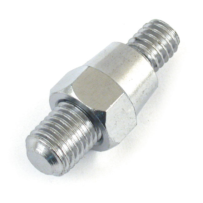 Mirror Adapter 10Mm Left-Hand Thread Chrome