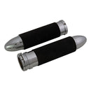 Handlebar Grip Set Bullet Chrome