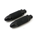 Bullet Foot Peg Set Black