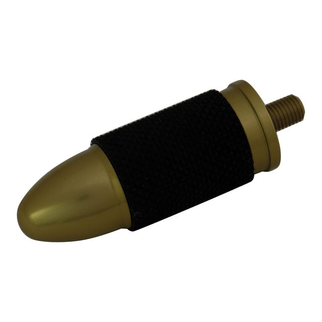 Bullet Shift/Brake Peg Brass For Most H-D