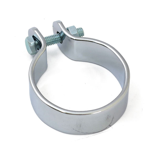 Muffler Middle Clamp 1-7/8 Inch Chrome
