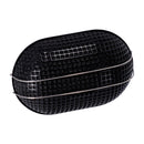 Breather Style Air Cleaner Assembly Oval Black For 66-88 BT