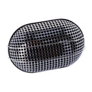 Breather Style Air Cleaner Assembly Oval Chrome For 90-17 BT