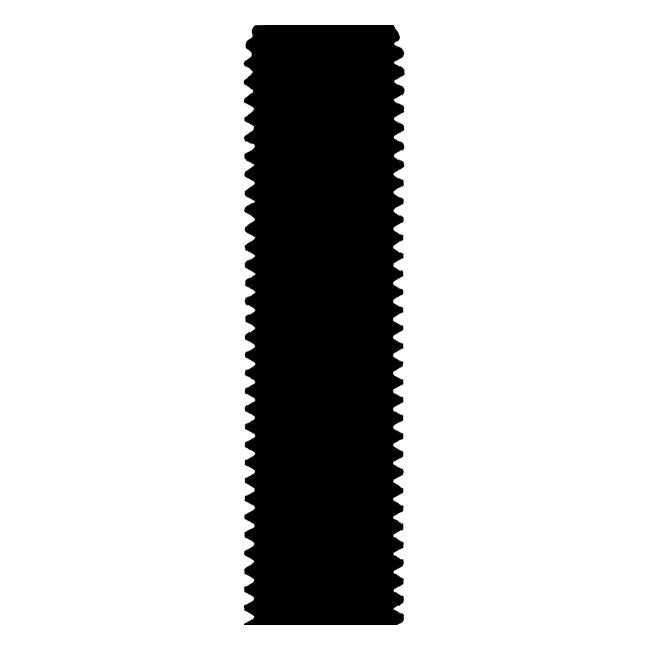 Allen Bolt Chrome 3/8-24 X 1/2 Inch