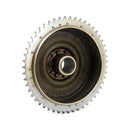 Rear Brake Drum & Sprocket Chrome For 67-72 BT