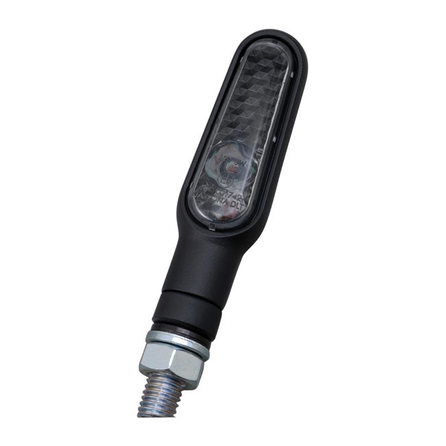 D-Light Mini Led Turn Signal Set Black Smoke Lens