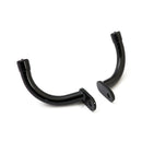 Touring Saddlebag Support Brackets Black For 93-08 FLHR