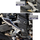 3D Motorcycle Stickers - Heel Pads For Honda CB 500 X / NX500 2021>2026