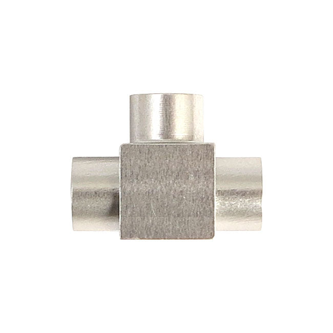 Varioflex Brake Line Connector Stainless T-Fitting