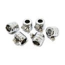 Smooth Hose Clamps 1/4 Inch Grooved