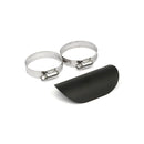 Universal Smooth Heat Shield 4" Long Black For 1-3/4" Exhaust Pipes