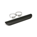 Universal Smooth Heat Shield 10 Inch Long Black For 1-3/4 Inch exhaust pipes
