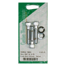 Triple Tree Pinch Bolt Set Chrome Allen Heads