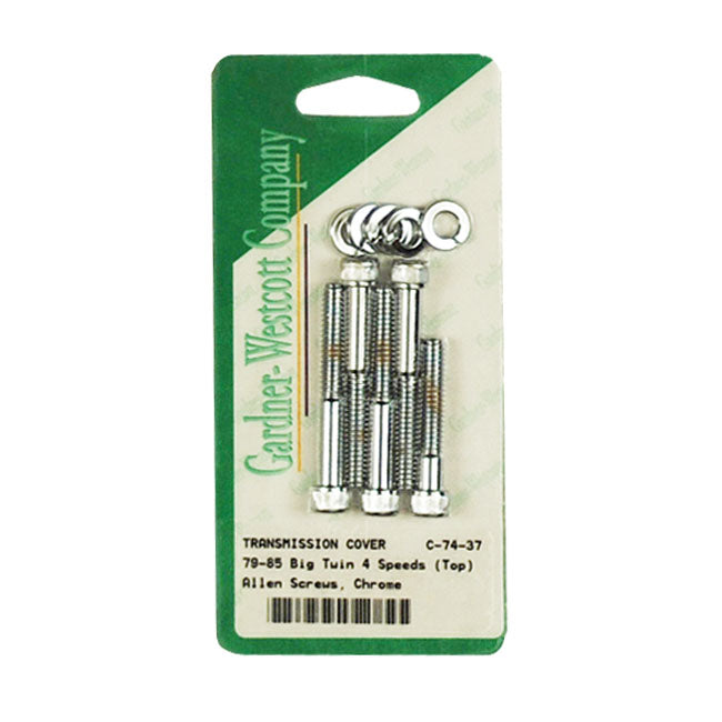 Transmission Top Cover Screw Kit Allen For 99-06 FLT NU