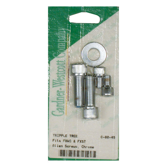 Triple Tree Pinch Bolt Set Allen For 80-86 FXWG