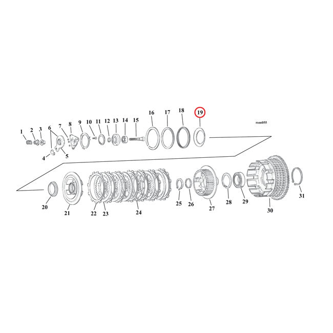 Heavy-Duty Clutch Spring For L84-90 XLNU