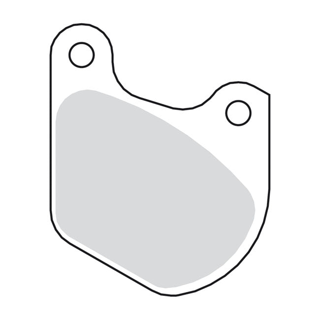 MCS Brake Pads Front & Rear Organic For Front 1973 XL