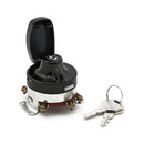 Fl Style Ignition Switch 'Electronic' Flat Key Black For 73-95 FL