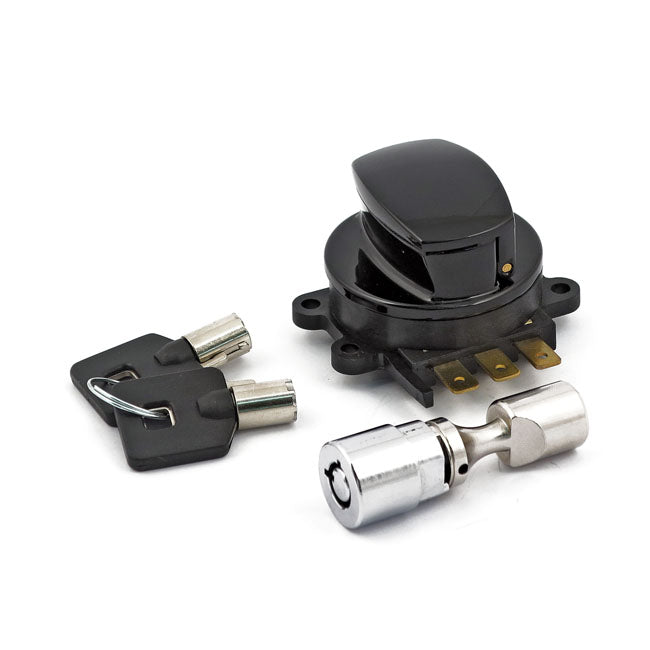 96-Up Ignition Switch Side Hinge Type Black
