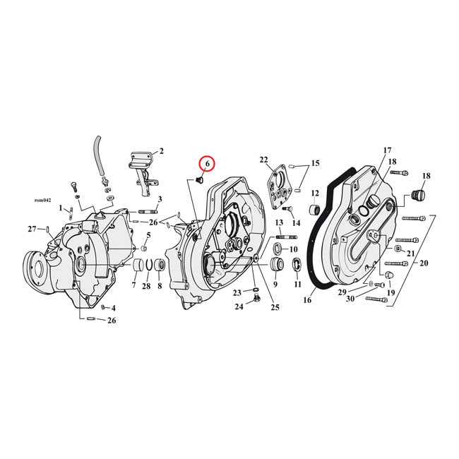 Oversize Plug And Tap Kit Chrome