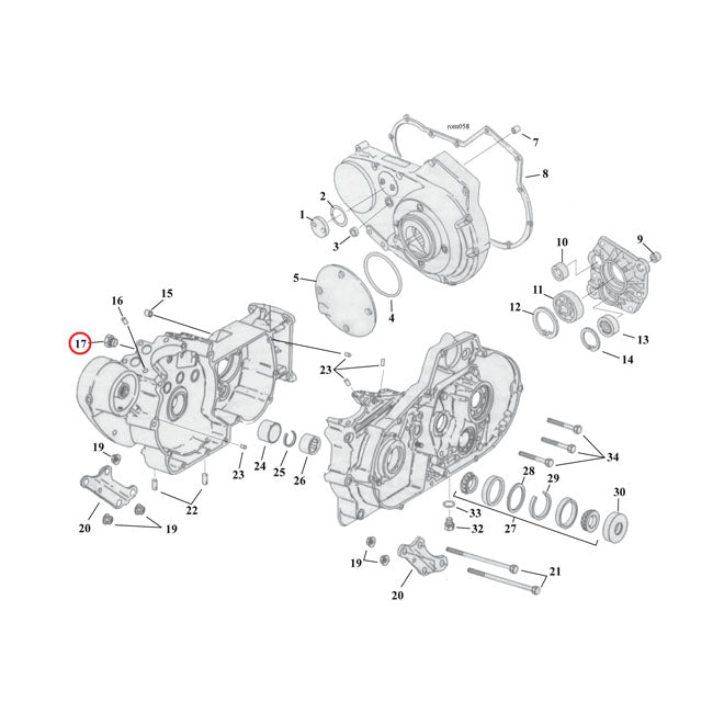 Oversize Plug And Tap Kit Chrome
