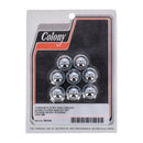 Cyl Base Nut Kit For 57-85 XL Chrome