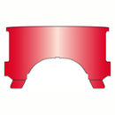 Repl Adj Lower Window Style B Red For 60-84 FL With OEM Or National Cycle 3-piece windshields NU