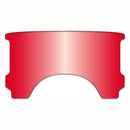 Repl Adj Lower Window Style C Red For 87-93 FLHS style C With National Cycle 3-piece windshields NU