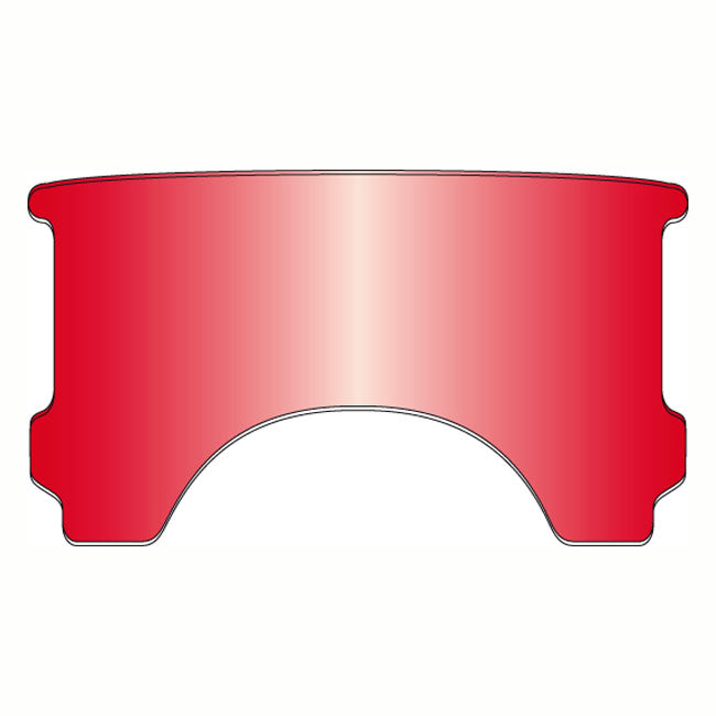 Repl Adj Lower Window Style C Red For 87-93 FLHS style C With National Cycle 3-piece windshields NU