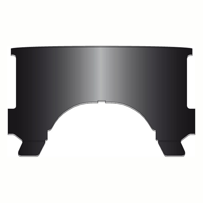 Repl Adj Lower Window Style B Black For 60-84 FL With OEM Or National Cycle 3-piece windshields NU