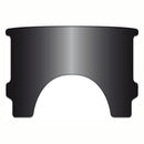 Repl Adj Lower Window Style A Black For 87-17 FL Softail