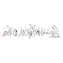 10/24 X 1/2 Inch Flathead Allen Bolt For 65-E79 LEVER SHIFTER SHAFT