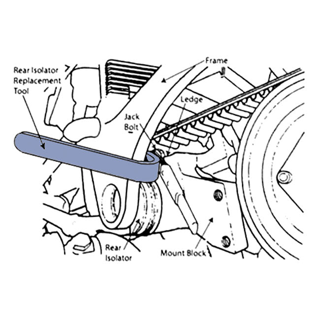 Buell Rear Isolator Tool 95-98 Buell (NU)