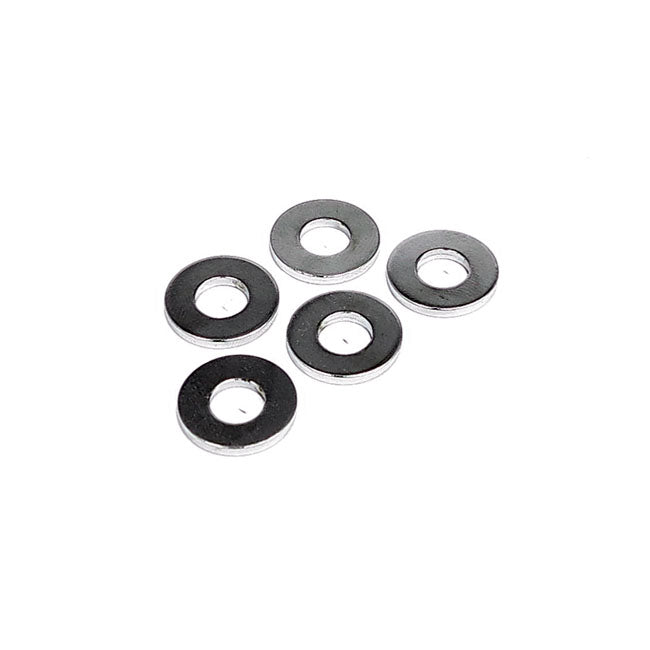 Chrome Flat Washers 1/4 Inch