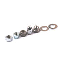 7/16-20 Hex Nut Chrome