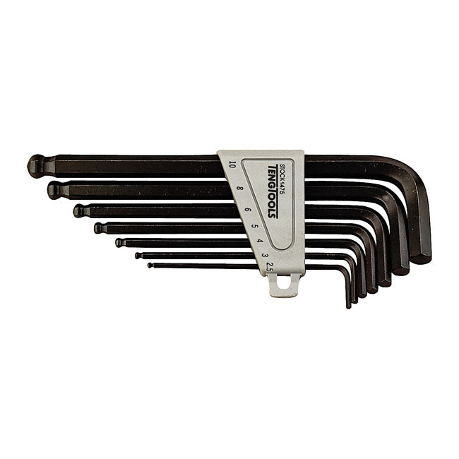 Ball-End Allen Wrench Set Us Sizes