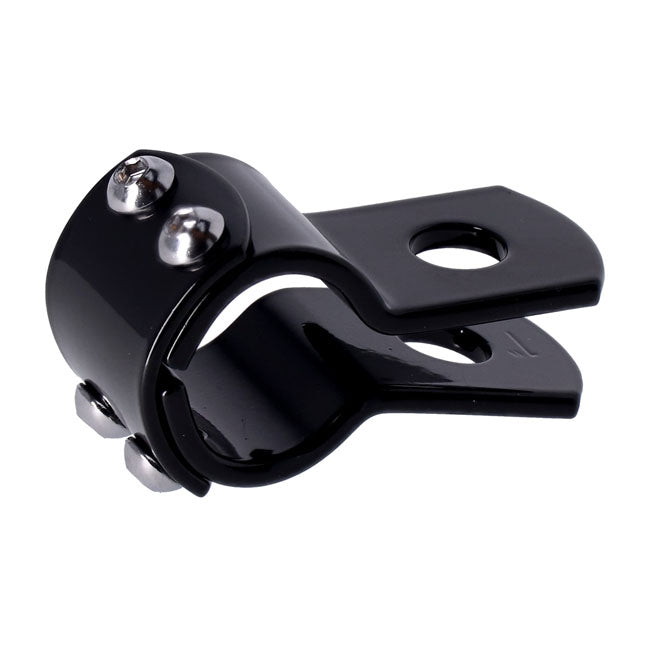 3-Piece Clamp 1 Inch Black Steel For Round Tubes