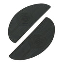 Oval Shaped Floorboard Pads Rider Black
