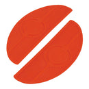 Oval Replacement Pads Floorboards Red