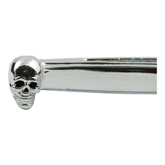 Skull Handlebar Lever Set Chrome