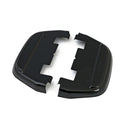 Covers Passenger Floorboards Black For 86-26 FLT/Touring