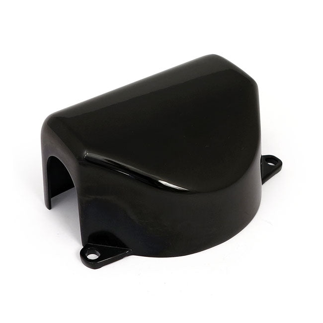 Handlebar Clamp Cover Black For 07-17 FLSTF/B & 09-17 FLSTC NU