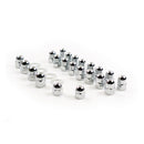 Acorn Shovel Rocker Box Top Nut Kit Chrome
