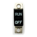 Handlebar Rocker Switch Run/Off Black