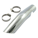 Fl 2-1 Exhaust Rear Header Heatshield Chrome For Fits stock 2 in 1 exhaust systems On 70-E78 FL