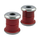 Handlebar Damper Kit Red Polyurethane For 18-23 Softail