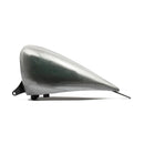 Amen Style Ribbed Gas Tank - 2.35 Gallon For 00-05 Softail Carb Models
