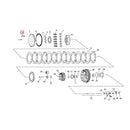 Screw Retainers Clutch Dome For 54-70 K