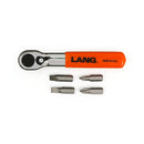 Tools Mini Ratcheting Bit Wrench Fine Tooth For Univ. 5 Piece