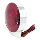 Turn Signal Assembly Front Red Lens Chrome For 86-15 FLT/Touring